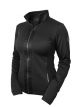 Equestrian Stockholm Fleece Jacket All Black Glim