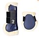Horka Beenbeschermers PVC met Bont Blauw/Naturel