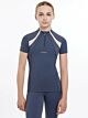 LeMieux YR Shirt Mia Mesh Baselayer Dusk Blue