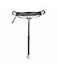 Horka Aluminium Zitstok met Leren Zit