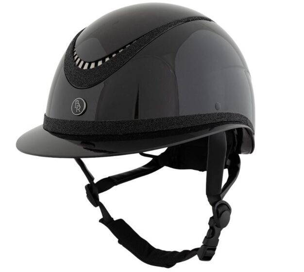 BR Cap Theta Radiant Glitter Zwart/Gunmetal