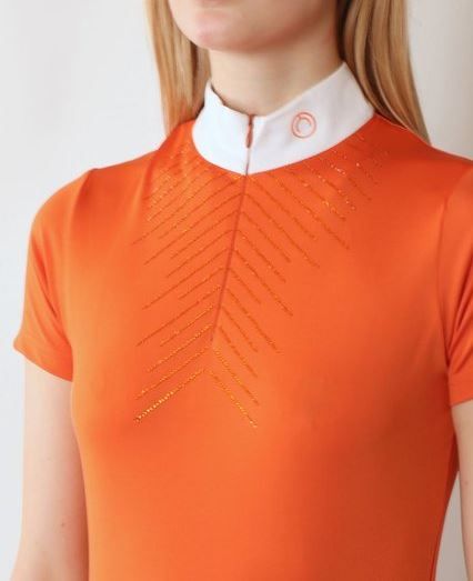 Montar Wedstrijdshirt Bling burnt orange