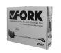 V-Fork Mini Mestvork met Steel in Doos zwart