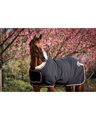 HB Polar 400 Dutch Showdeken Zwart Rosegold