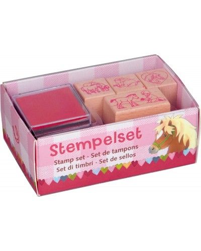 HB Pony Farm Stempelset roze