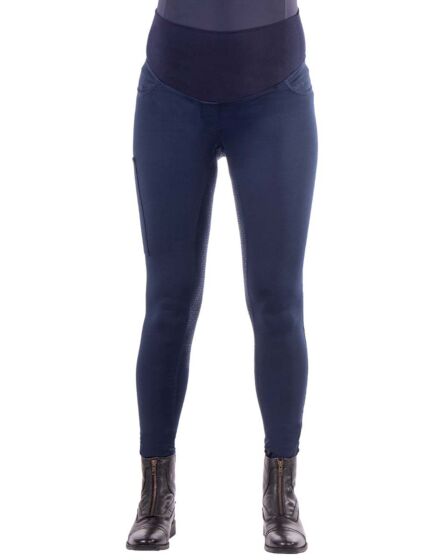 QHP Zwangerschapslegging Full Grip Navy