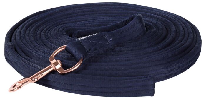 Harry's Horse Longeerlijn Soft 8 Meter Navy