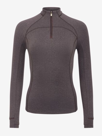 LeMieux Baselayer Heritage Herringbone Cocoa