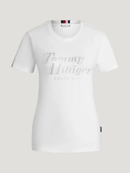 Tommy Hilfiger Shirt Malibu Strass Optic White