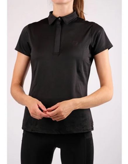 Montar Rebecca Classic Short Sleeve Polo zwart