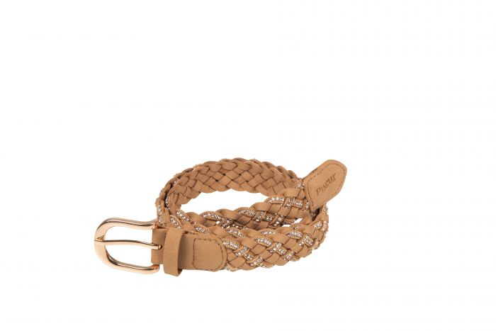 Pikeur Gevlochte Riem Caramel