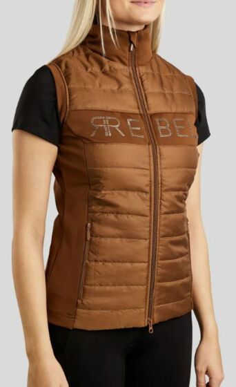 Rebel Hybrid Bodywarmer Crystal Toffee