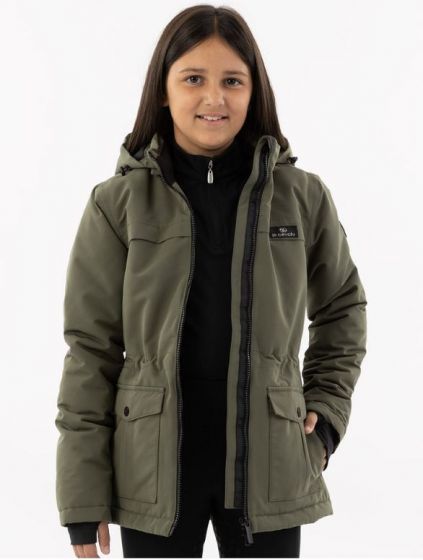 BR Eevolv Winterjas Parka Felix Kind Beetle groen