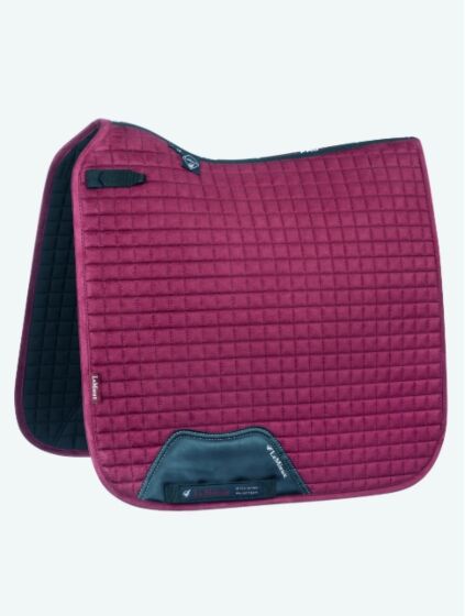 LeMieux Zadeldek Suede DR Mulberry