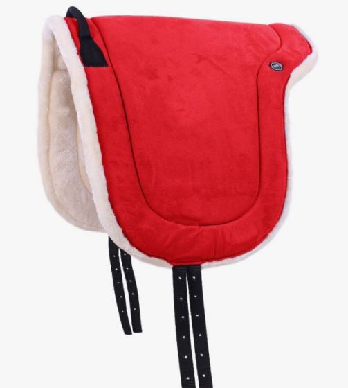 QHP Bareback Pad fel rood