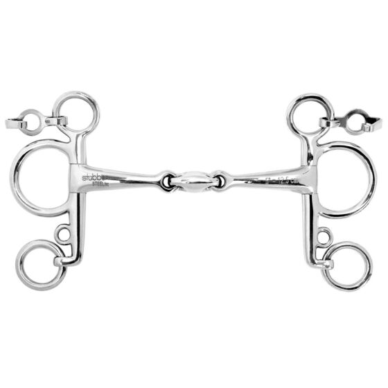 Stubben Pelhambit EasyControl Dubbel Gebroken 14mm