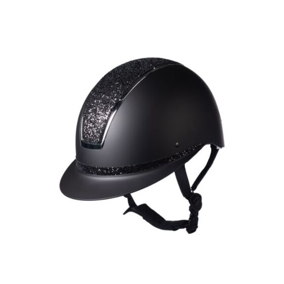 HKM Cap Lady Shield Elegant Zwart/Zilver