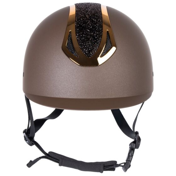 Harry's Horse Cap Pro F2 Matt Crystal Bruin Goud