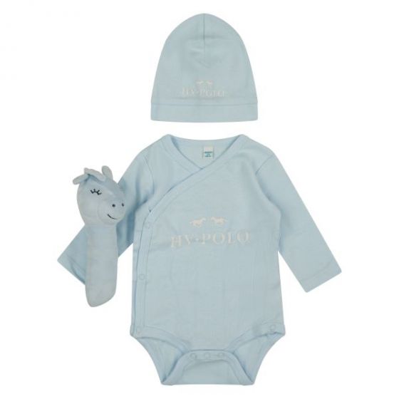 HV Polo Baby Gift Set Robin 0-2 Maanden Blue