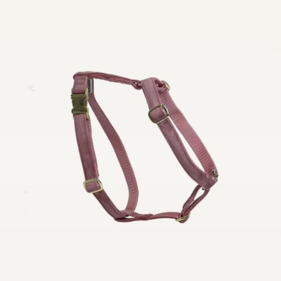 Kentucky Hondenharnas Velvet Oud Roze