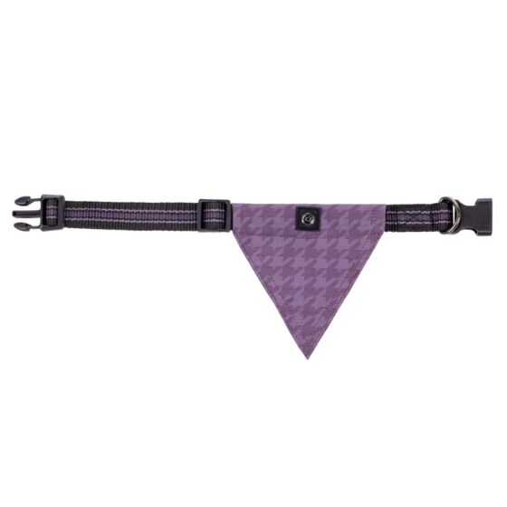 QHP Hondenhalsband met bandana Collection Amethyst