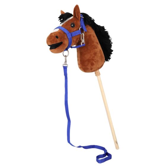 QHP Halsterset Hobby Horse Kobaltblauw