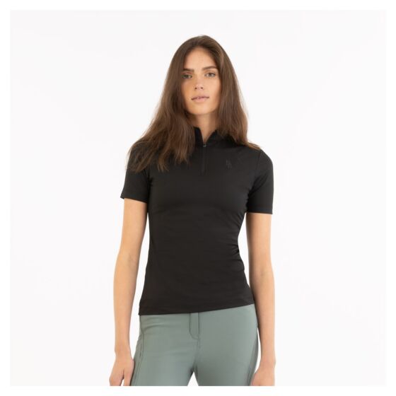 BR Half-Zip Shortsleeve Shirt Ida Meteorite