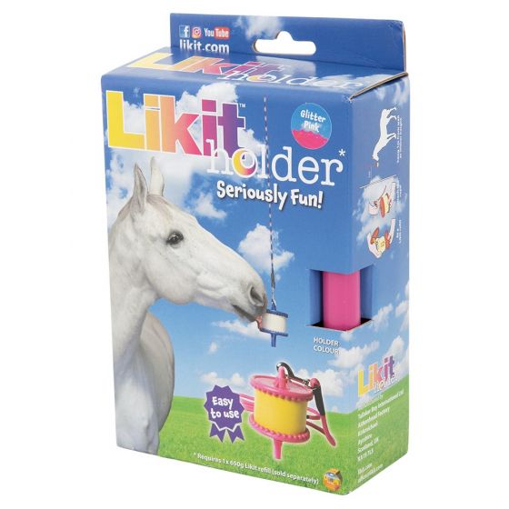 Likit Houder Glitter Pink