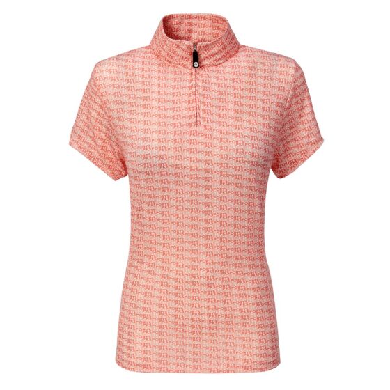 PK Performance Shirt Dakota Kids All Over Coral