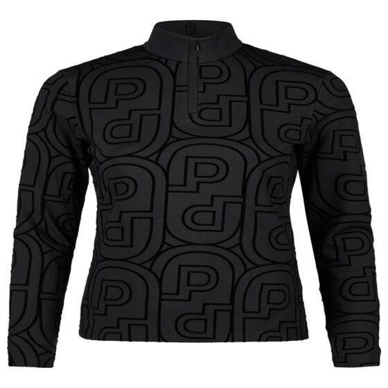Pikeur Shirt Function Zip Print FW26 Zwart