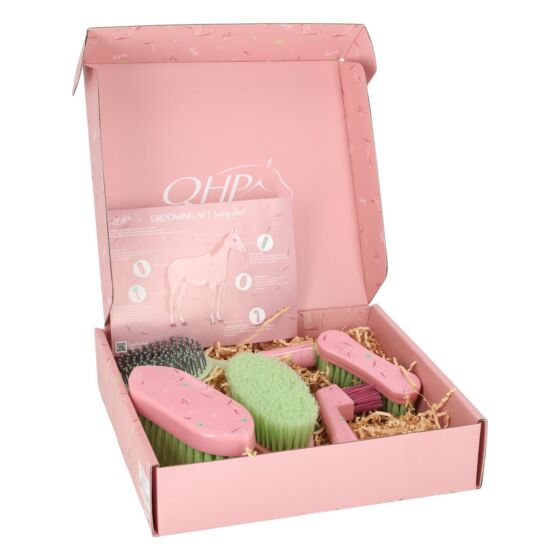 QHP Borstelset Lucky Start Soft Pink