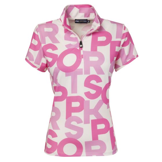 PK Performance Shirt Rossini All Over White/Roze