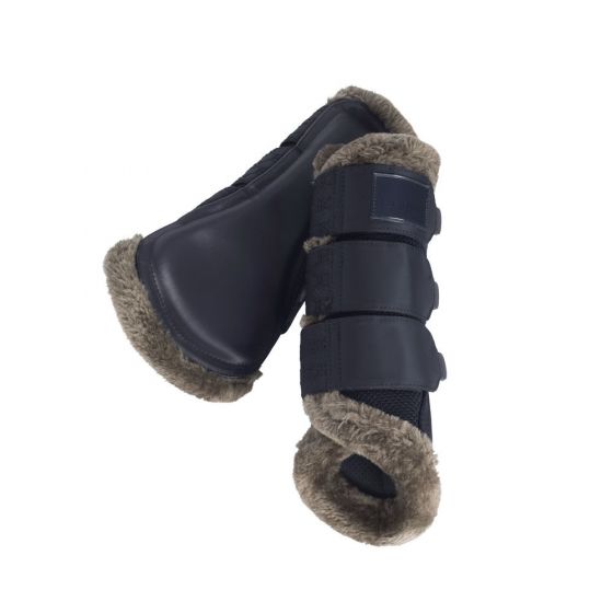 Eskadron Tendon Boots Mesh Faux Fur navy