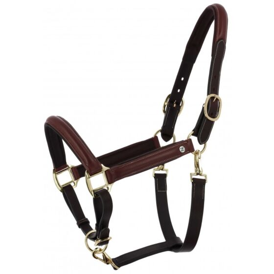 Norton Grooming Halster Spring Leer Havane