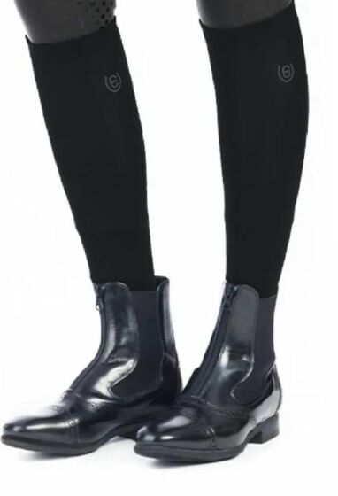 Equestrian Stockholm Sok Bamboo Blend Junior Zwart