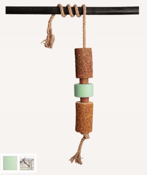 Grooming Deluxe Wooden Relax Horse Toy Salt Airway