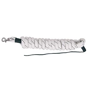 QHP Loswerktouw 4.20m Wit/Donkergroen