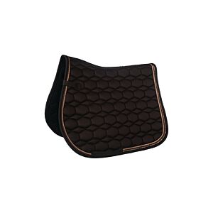 HKM Zadeldek VZ Rosegold Glamour Bruin