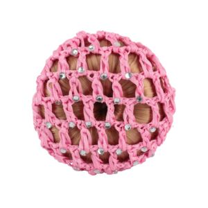 Horka Knotnet Strass roze