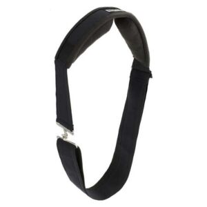 Horze Singel voor Dekens Elastisch Fleece Zwart