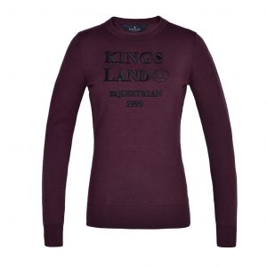 Kingsland Sweater Malvie Red Fudge