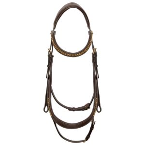 Harry's Horse Hoofdstel Anatomic Gold Bruin