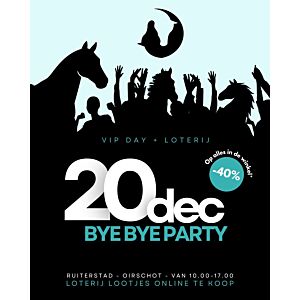 Loterij Lootje - Bye Bye Party - 20 december
