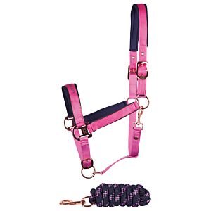 Harry's Horse Halsterset Eli Satin Rosebud