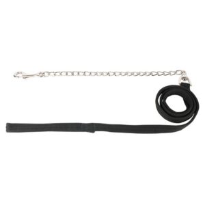Harry'sHorse Hengstenketting Musketon Zilver/Zwart
