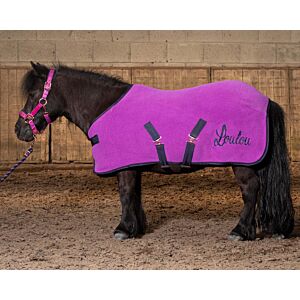 Harry's Horse Fleecedeken LouLou Bright Violet