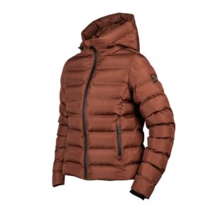 EqPro Pufferjas Penelope Kort Burnt Umber