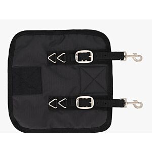 QHP Borstverlenger Quick Release Nep Bont Zwart