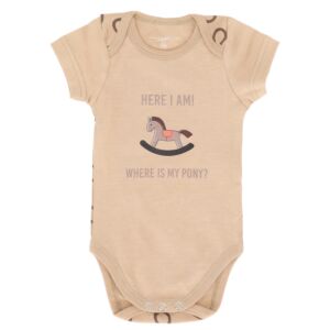 QHP Romper Bobby Beige