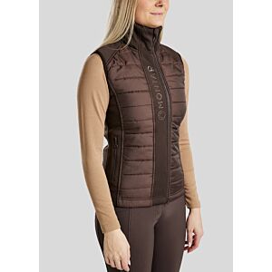 Montar Bodywarmer Emma Quilt Brown
